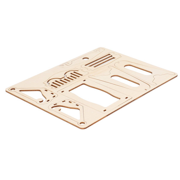 Puinen palapeli keinu lelu hauska opettavainen 3D DIY puinen askartelusetti pojille tytöille aikuisille lapsille