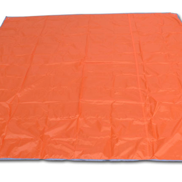 Udendørs Picnic Tæppe Fortykke Oxford Klud Vandtæt Multifunktion Udendørs Gulv Tæppe til Udendørs Camping Picnic Telt Orange 150x210cm / 59.1x82.7in