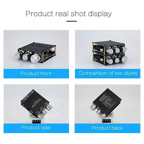 Bluetooth 5.0 100W+100W Effekt Subwoofer Forstærkerkort XY-T100L