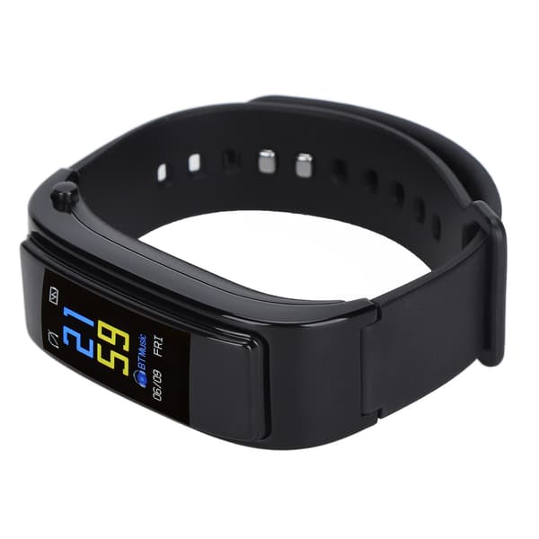 Y3PLUS Smart Armbånd Multifunktionelt Mode Smart Band USB Opladning Intelligent Ur Sort