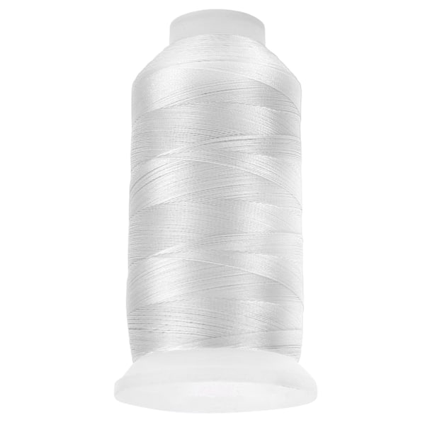 Sytråd för symaskin med låg avbrottsfrekvens, bättre smörjförmåga, broderitråd för hemmabruk, sömnad, vit