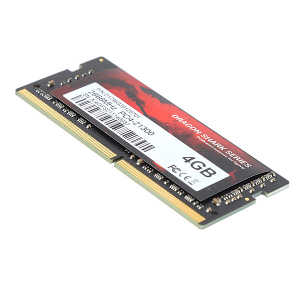 Bærbar hukommelse PC4‑21300 RAM hukommelsesopgraderingskit Kompatibel med DDR4‑2666MHz Notebook4GB