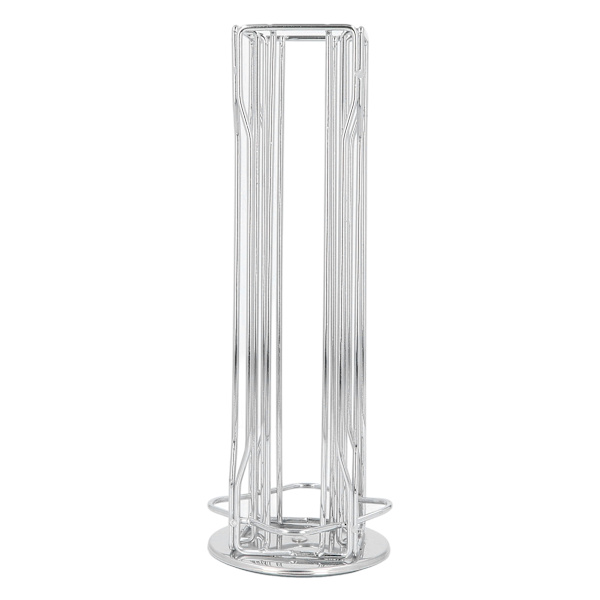 Kaffe Kapsel Stativ 360° Rotasjon Anti Skli Tykk Base Smijern Kapsel Pod Holder for Vertuoline 20pods Sølv