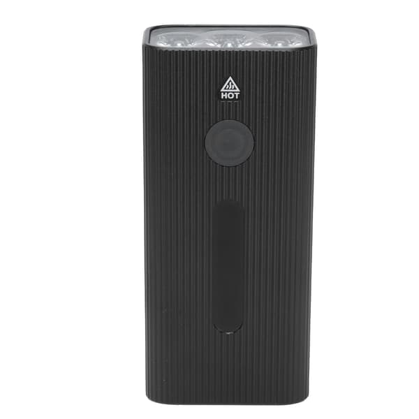 USB 3LED sykkellykt med baklys USB-lading styrelys tilbehør IPX5 vanntett