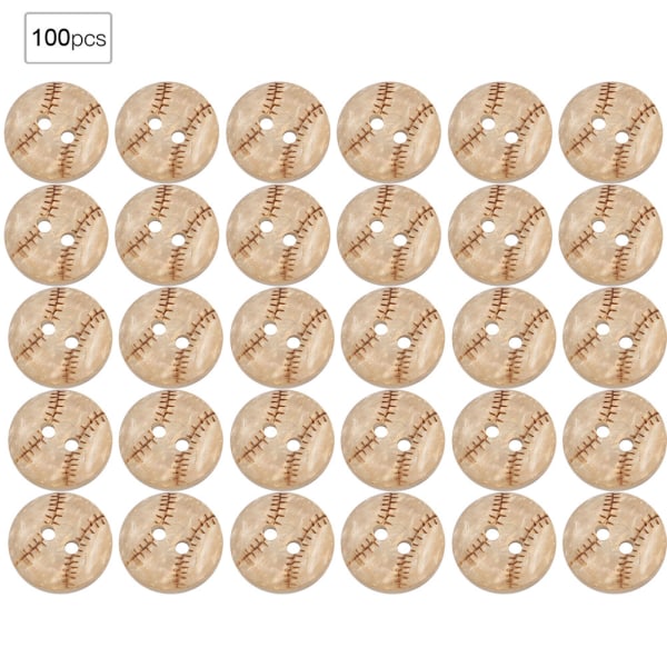14-15 mm 100 stk/pose 4-hulls runde knapper Syverktøy Tilbehør Håndlaget håndverk DIY treknapp246