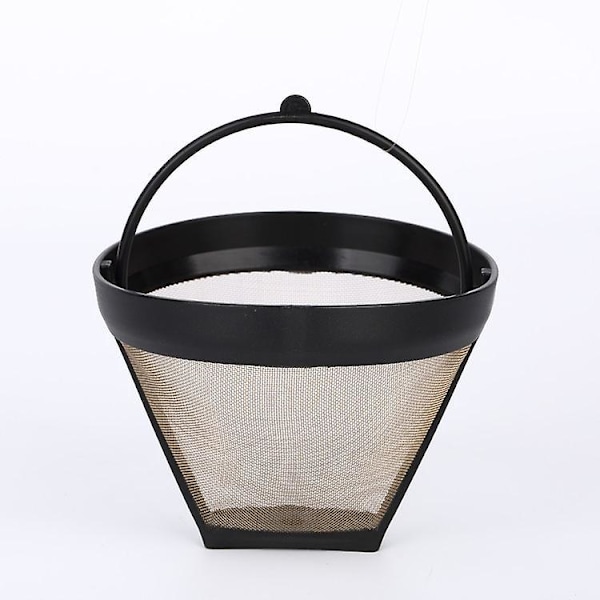 Guldtonet Genanvendelig Kaffe Filter 12-Kopper Udskiftning til Dryp Kaffe Maskiner