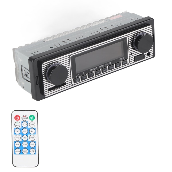 Bil Bluetooth MP3-afspiller WAV AUX-input Support Håndfri opkald Stemmenavigation Klar lyd Bilstereo