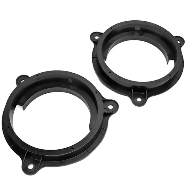 2 stk. 6,5 tommer Sort Højttaler Adapter Beslag Ring med 2 Ledningsnet Udskiftning kompatibel med Nissan Murano Sentra 2000-2019