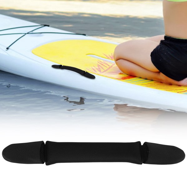 Slitesterk neopren og PU svart, mykt surfebretthåndtak Surfebrett Surf Rescue Accessory