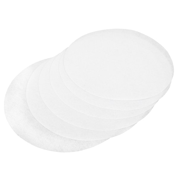 Filtbeskyttelse for tallerkener Anti-friksjons oppbevaringsseparator Isolasjonsmatte Matplate Porselensdeler (Hvit 24PCS)