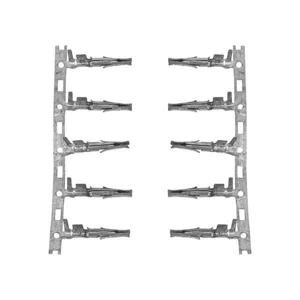 5 Par Mandlige Kvindelige Grønne Mini Tamiya Stik Uledt Konnektor RC NiMH
