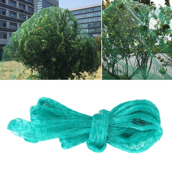 Antifågelnät Skydda Trädgrödor Plantera Frukt Trädgård Damm Fågelbarriär Mesh 4x5m