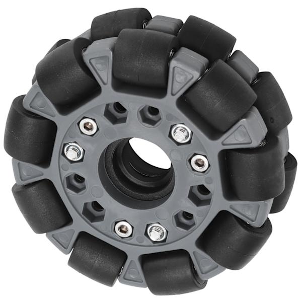 100mm Hållbara Nylon Gummi Lager Rullar Omni Hjul för Robot Race Hjul 14041