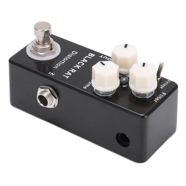 Distortion Guitar Pedal Elektrisk Effektor Enkelt Effekt Tilbehør med True Bypass Switch