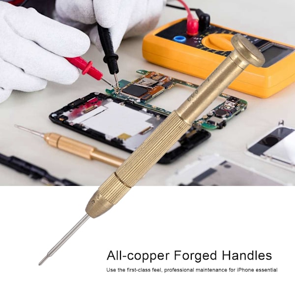 Skruvmejselverktyg Öppningsreparationsverktyg För Foxconn Originalmontering För iPhone (Triangel 0,6)