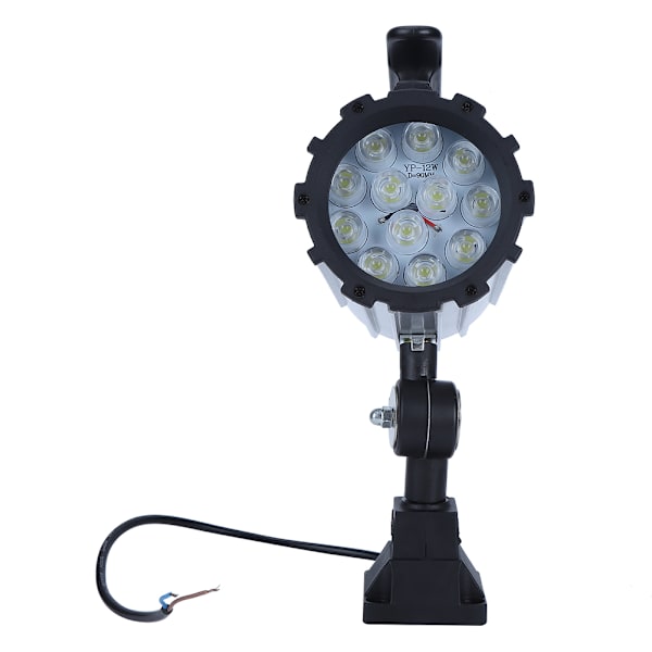 12W 24V vattentät CNC-maskin 12LED arbetsljuslampor Kortarmsbelysning för industriverktyg