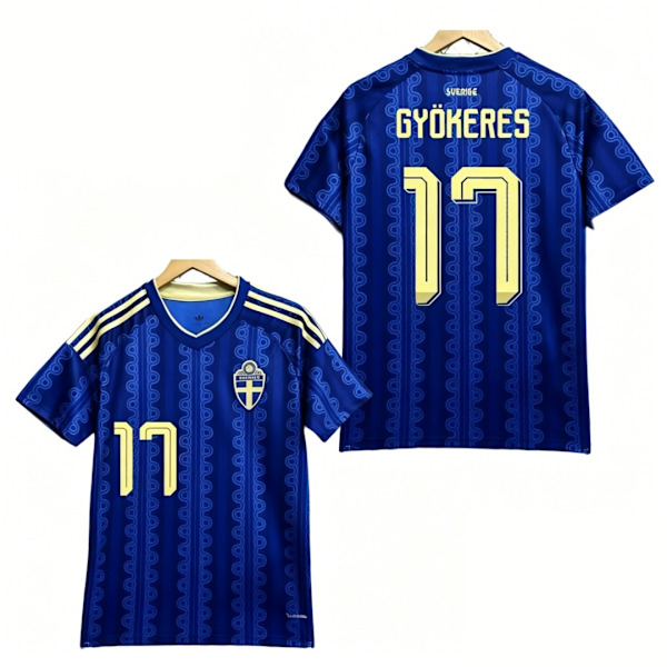 Sveriges bortetrøye for VM 2026 – kortermet 17# S