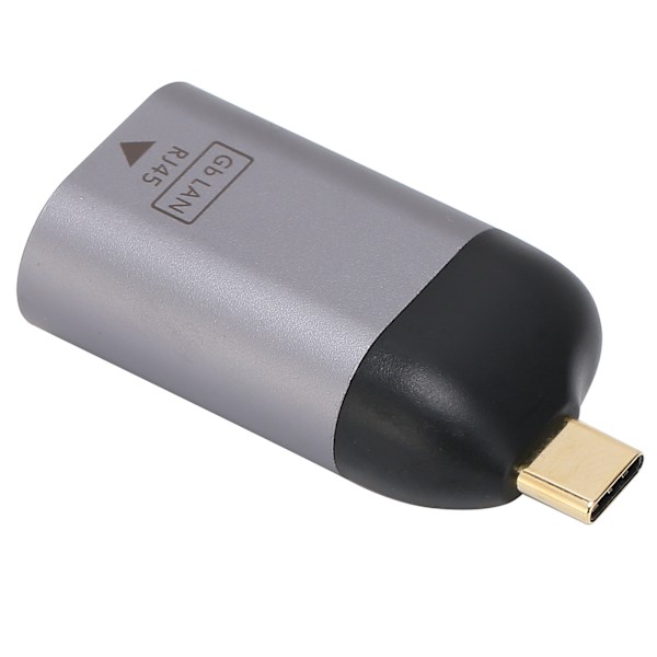 RJ45 till Type-C Gigabit-adapter RJ45 LAN-adapter kompatibel med MacBook Pro/Dell XPS