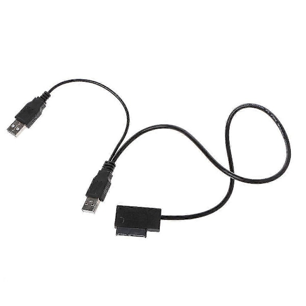 Usb 2.0 - 7+6+13-nastainen Sata-sovitinkaapeli Ulkoinen virta Usb Sata -muunninjohto