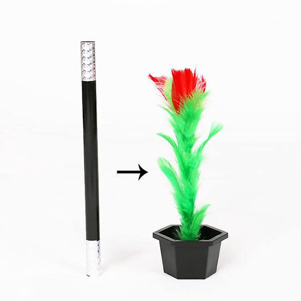 Magisk Stick till Blomma - Rolig och Enkel Magitrickleksakssats (2 stycken)
