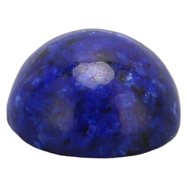 20 st Lapis Lazuli Cabochon sten halvrunda pärlor 8 mm platt bakre cover för gör-det-själv