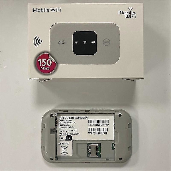 MF800 4G Version Portabel MIFI Pocket WIFI Kort Router 150Mbps