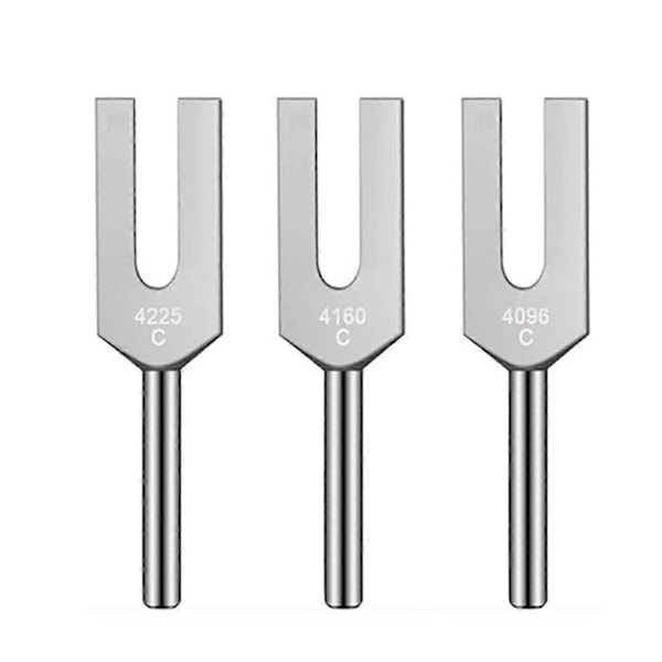 Ängel Stämgaffel Set - 4096 Hz, 4160 Hz, 4225 Hz