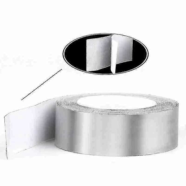 Golf Blytejp Hög Densitet Självhäftande Silverbelagd Vikt Rulle 254x12.7mm