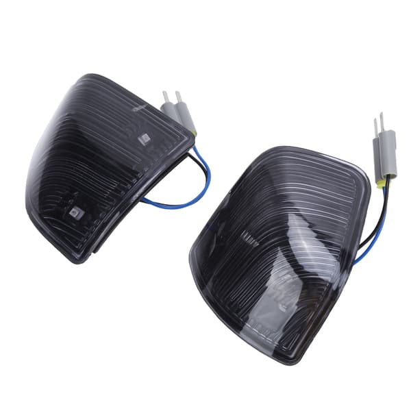 Par Speil Blinklys 68302828AA Erstatning for Dodge Ram 1500 2500 3500 4500 5500 Røykte
