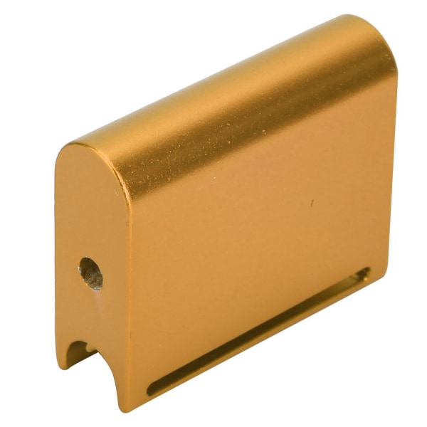 Aluminiumslegering Læder Kant Slicker Burnisher DIY Læder Craft Trim Poleringsværktøj (Guld)