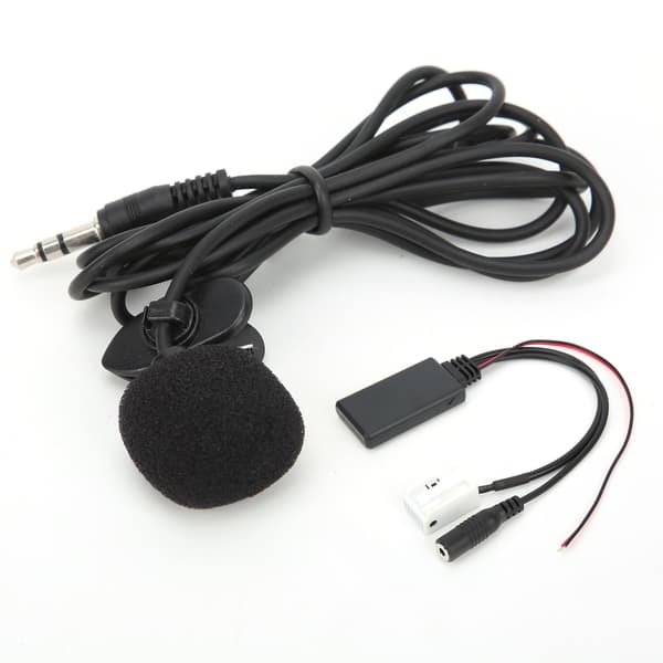 150 cm Bluetooth 5.0 AUX-kabel lydadapter med mikrofon håndfri erstatning for Citroen C2 C3 C5 C6 C8