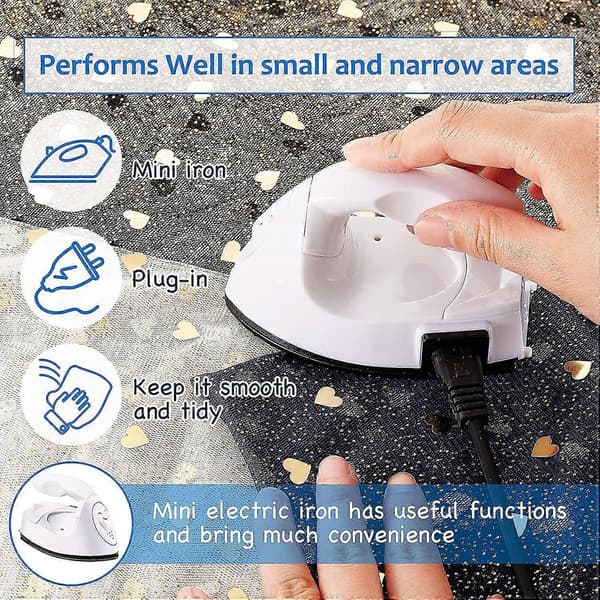 Mini Craft Iron Mini Heat Press Mini Iron Portable Handheld Heat Press Small Iron