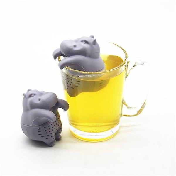 Te-infuser i form af dovendyr - BPA-fri fødevaresikker silikone te-si - filter