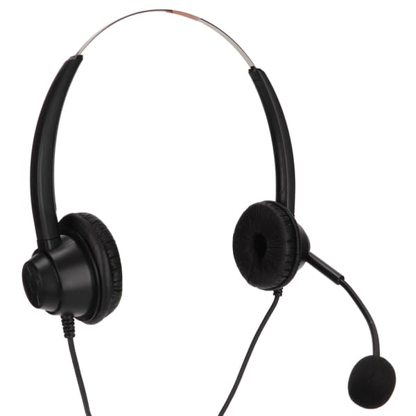 H360D-3.5VA Telefonheadset 3,5 mm Business Headset til Callcenter Konferenceopkald