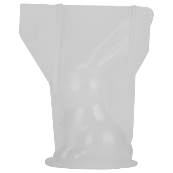 3D Langørede Kaniner Form Harpiks Støbeforme 3D Dyre Silikoneform til Dekoration