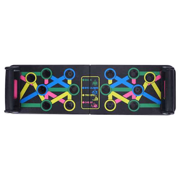 Monitoiminen Push Up Board Stand Fitness Workout Training -kuntosalin harjoitustyökalu miehille ja naisille