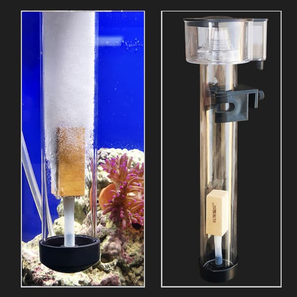2 stk/sett Naturlig tre luftboble stein diffuser for akvarium fisketank (S)