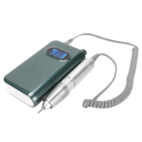 40000 RPM Nagelborrmaskin CW CCW Rotation Värmeavledning Elektrisk spikslipmaskin Mörkgrön