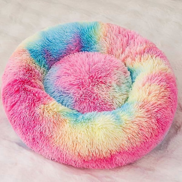 Katteseng Hvalpeseng Sofa Donut Rundt Kæledyrs Pude Sofa