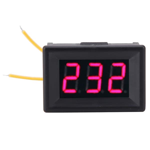 1 stk. Digital 0,36\" LED Display Voltmeter AC Spændingsmåler Panel 70-380V