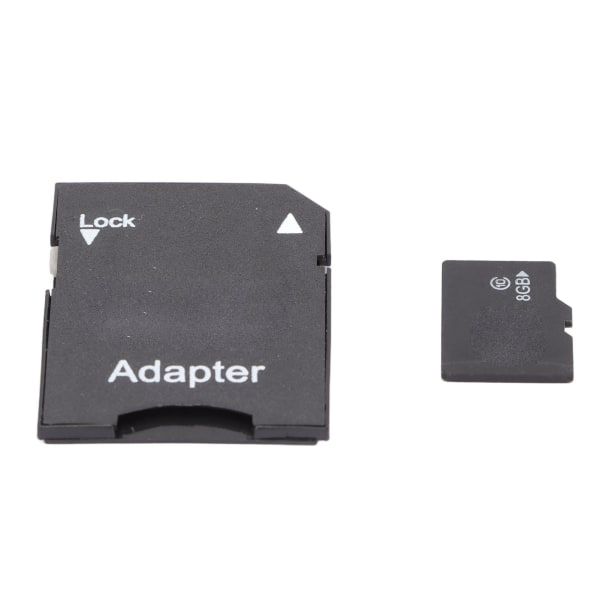 8G TF-kort Höghastighetschip Vattentät Stabil överföring 8G TF-kort Stark kompatibilitet med SD-kortadapter för MP3 GPS