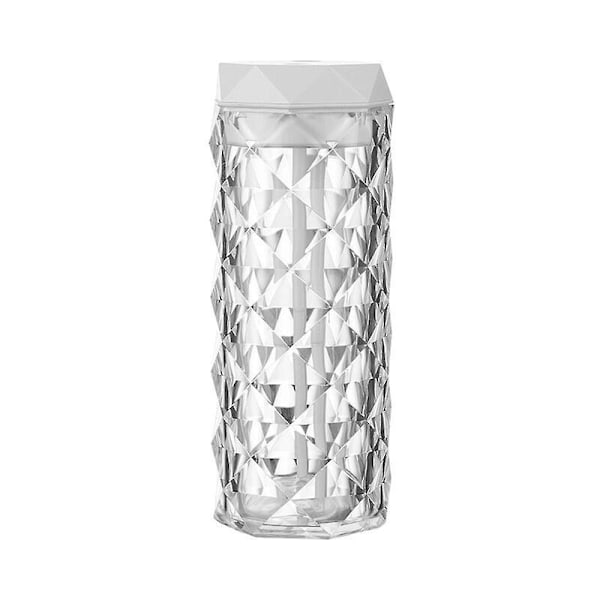 Krystall Luftfukter Bordlampe for Hjemmeatmosfære USB Soverom Skrivebord