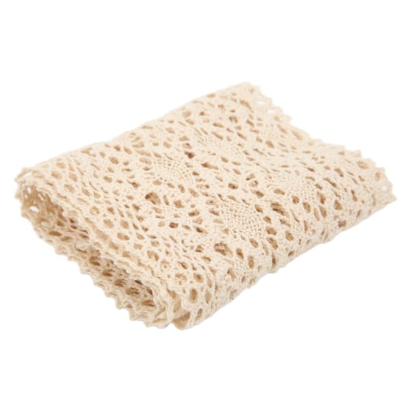 Blonderibbon Bomullstråd 5 Yards Elastiske Dekorative Tilbehør for Klesdekorasjon DIY Gardin