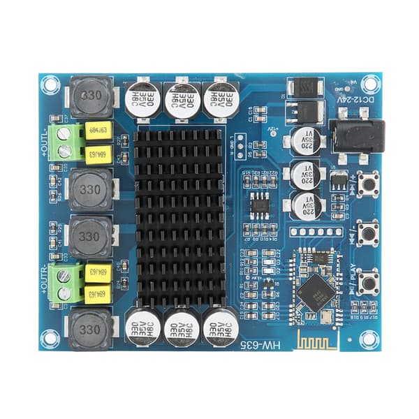 HW-635 Bluetooth Dual Sound Channel 120W Digital Audio Effektforstærker Board Modul