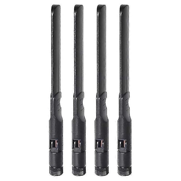 4 stk. Dual Band WiFi-antenne 2,4 GHz 5 GHz 5,8 GHz 8 dBi MIMO RP-SMA Hann-antenne kompatibel med WiFi-ruter trådløs