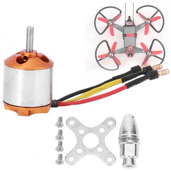 A2217 Børsteløs Motor for RC Fastvinget Quadrocopter Dronedeler Tilbehør A2217 1100KV
