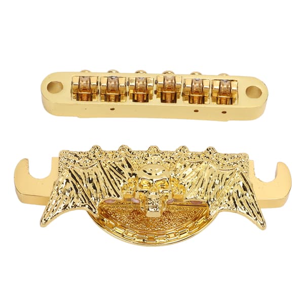 Gitar Roller Saddle Bridge 6-strengs mutter med 6 mm monteringshull for EPI elektrisk gitar