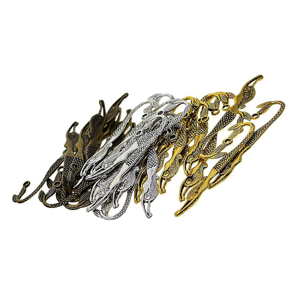 30 kpl Tiibetiläinen hopea tyhjä helmillä koristeltu kirjanmerkki Daisy Flowers Loop DIY Making--