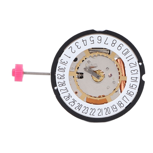 Watch Movement 715 Six O'clock Quartz Calendar Movement Justerbar rem Professionel urreparation