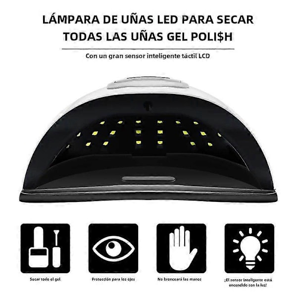 SUN X11 MAX 280W Ammattimainen kynsikuivain UV LED Geelilakan kuivauskone manikyyriin automaattisella sensorilla EU